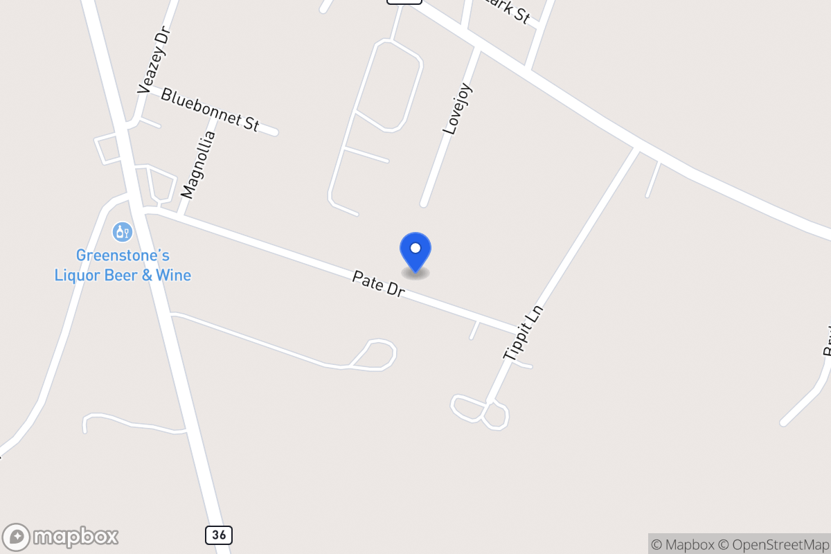 Map of 211  Pate Dr, Gatesville, Tx 76528, Gatesville