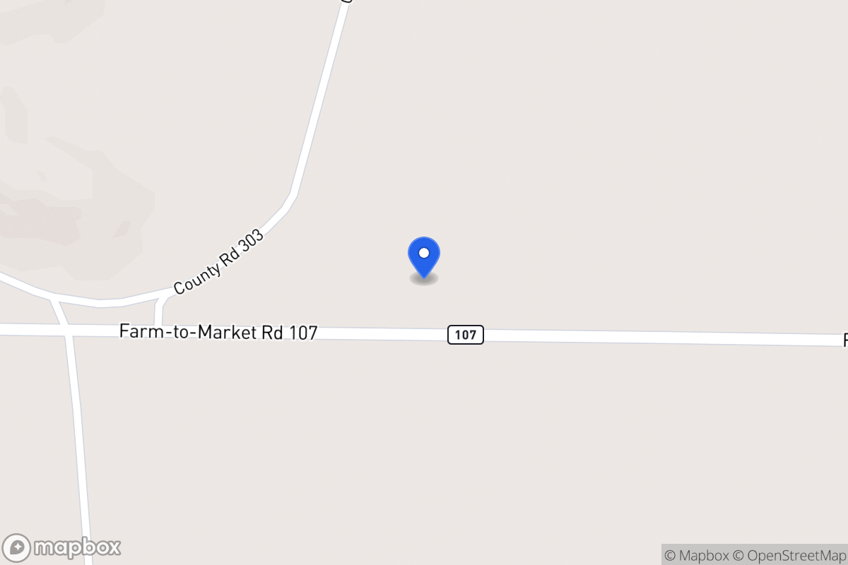 Map of Fm 107 , Oglesby, Tx 76561, Oglesby