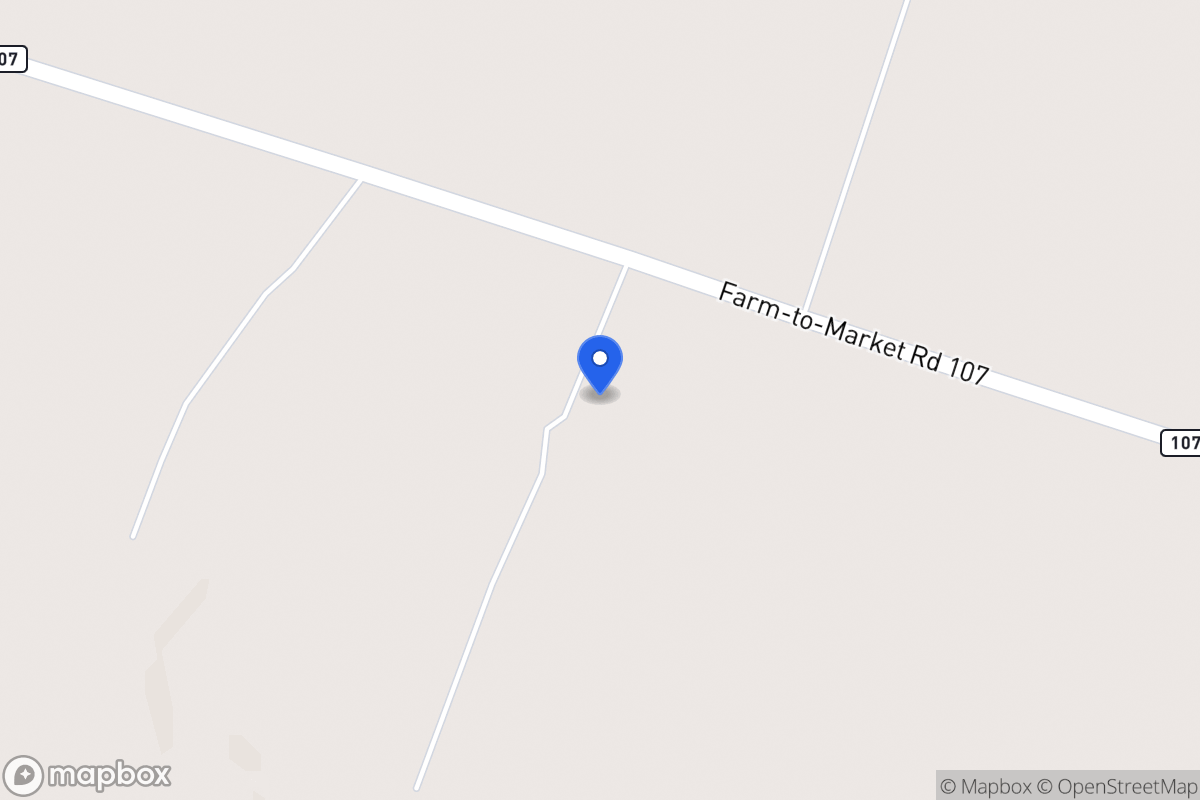 Map of 11762  Fm 107 , Oglesby, Tx 76561, Oglesby