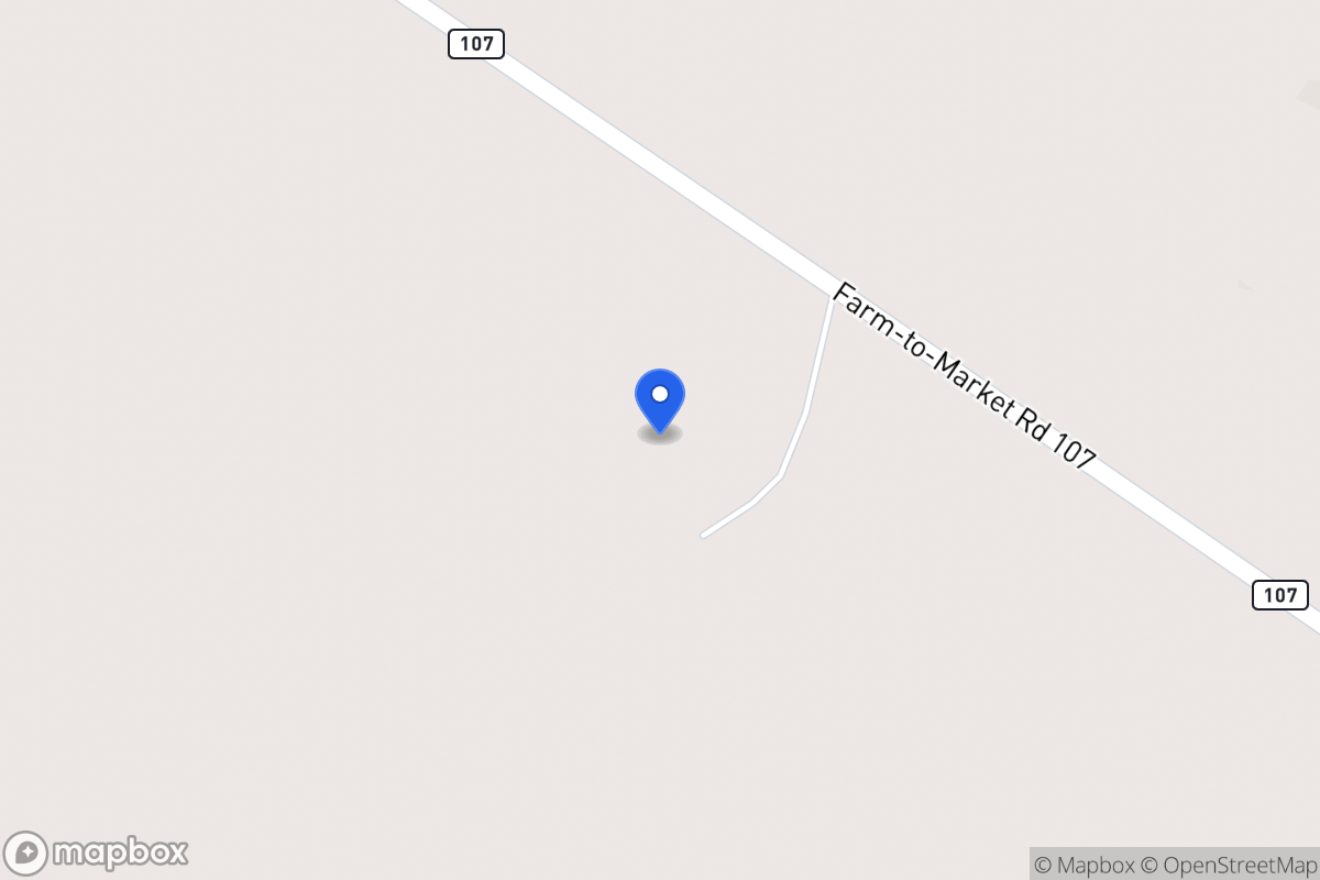 Map of 2950  Fm 107 , Gatesville, Tx 76528, Gatesville