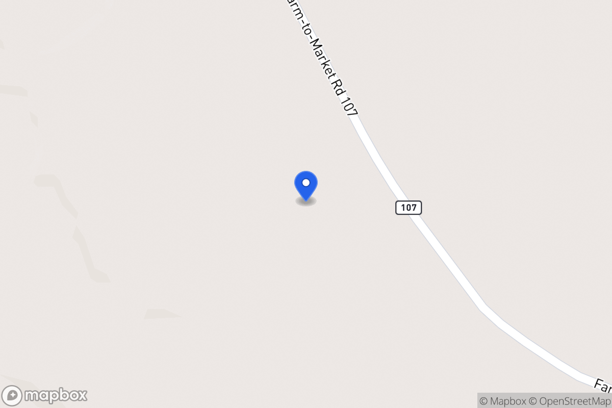 Map of Fm 107 , Mcgregor, Tx 76657, Mcgregor