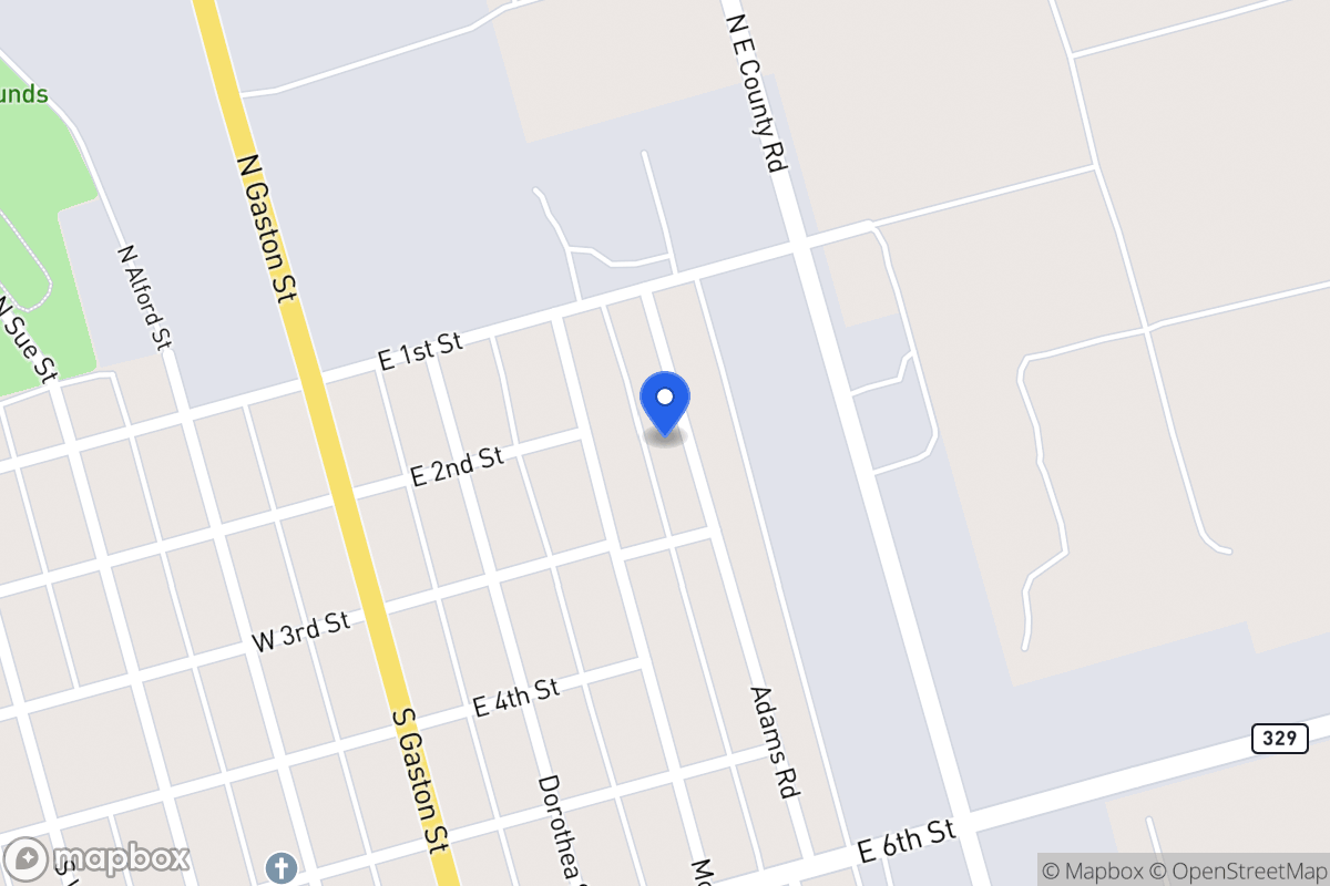 Map of 202  Adams Rd, ,