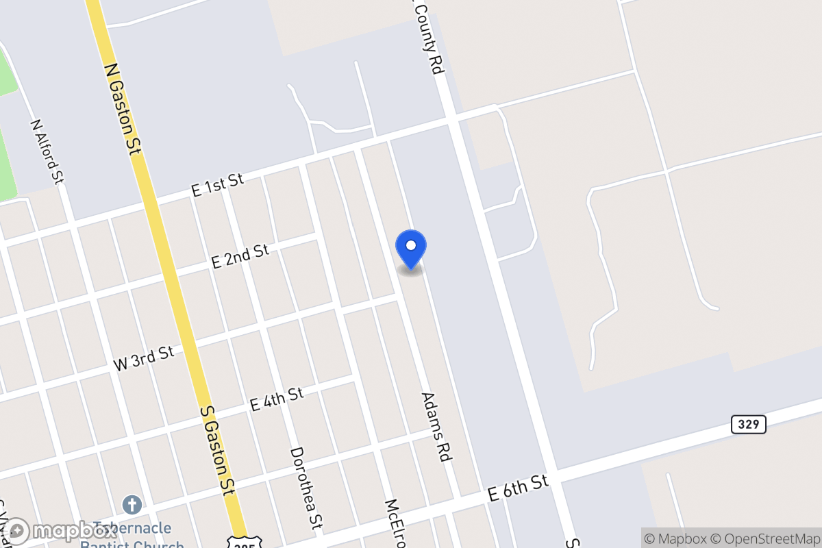 Map of 221  Adams Rd, Crane, Tx 79731, Crane