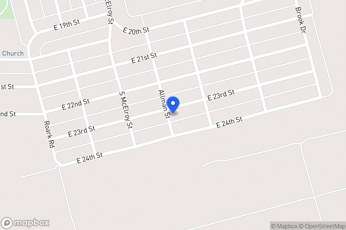 Map of 500 23rd St, Crane, Tx 79731, Crane