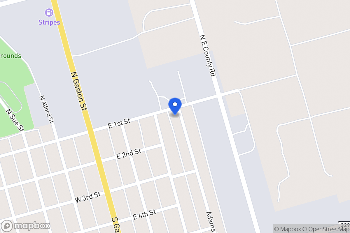 Map of 100 Adams Rd, Crane, Tx 79731, Crane