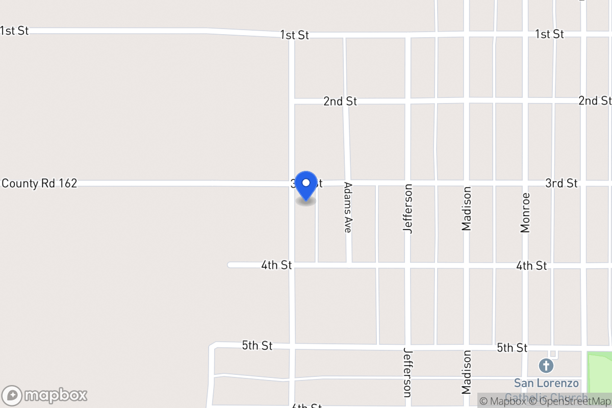 Map of 305 Washington, Lorenzo, Tx 79343, Lorenzo