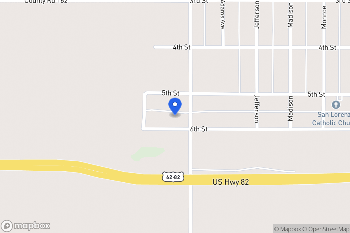 Map of 0 , Lorenzo, Tx, Lorenzo