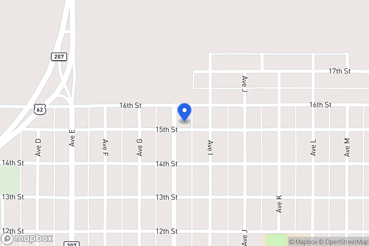 Map of 1500 Main, Ralls, Tx, Ralls