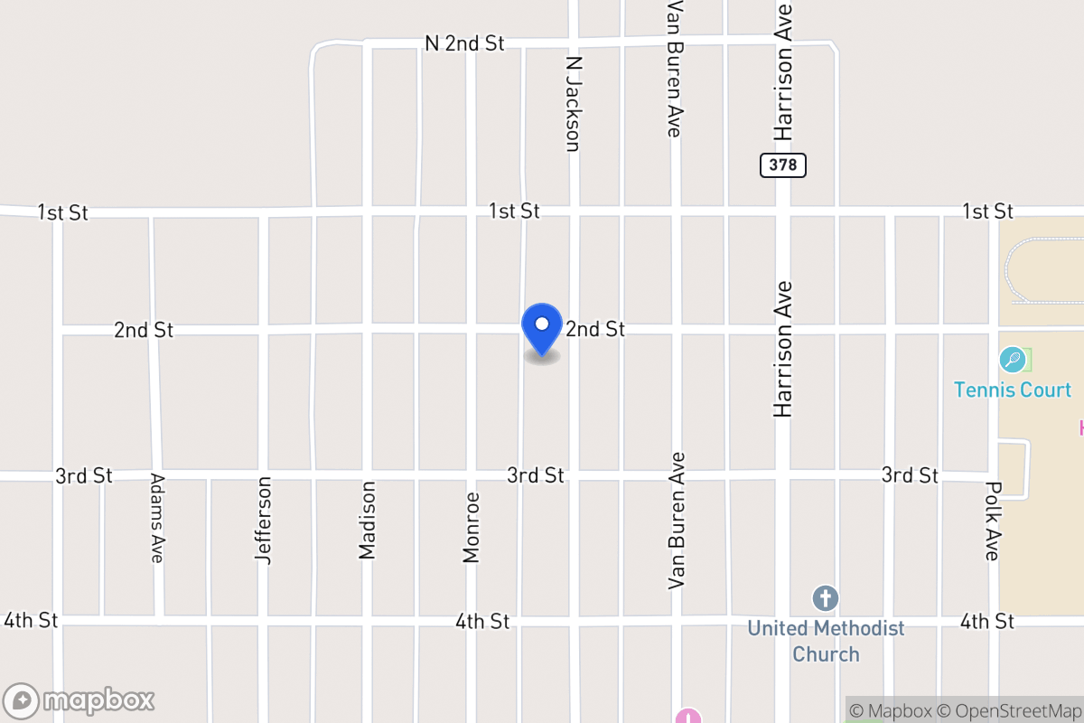 Map of 204 Jackson, Lorenzo, Tx, Lorenzo
