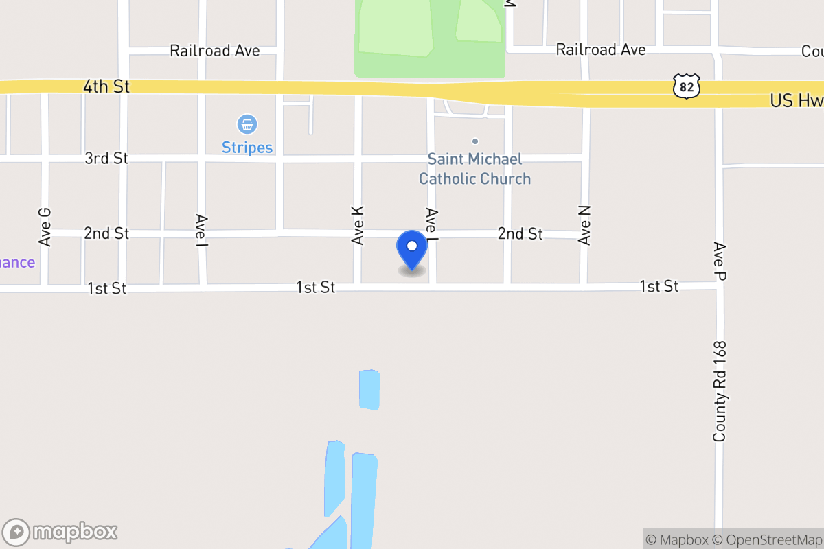 Map of 101 Ave L, Ralls, Tx, Ralls
