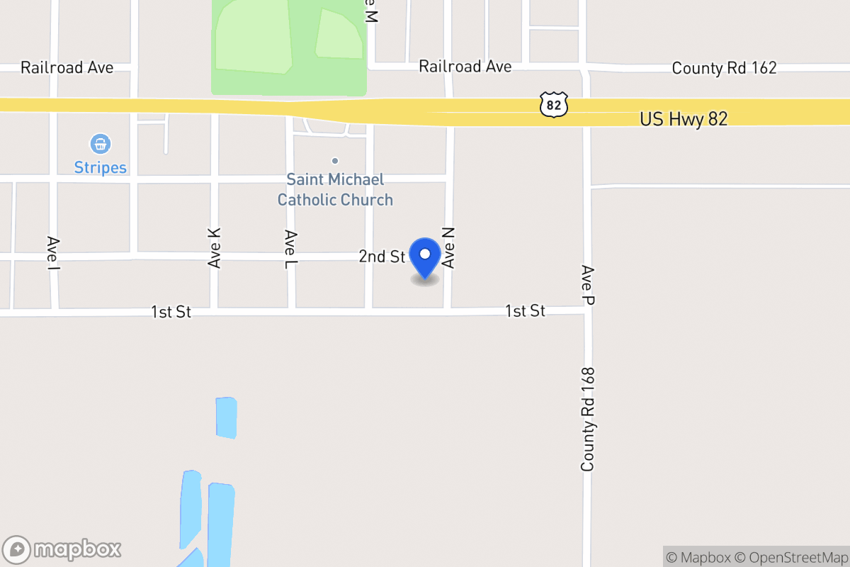 Map of 1320 2nd, Ralls, Tx, Ralls