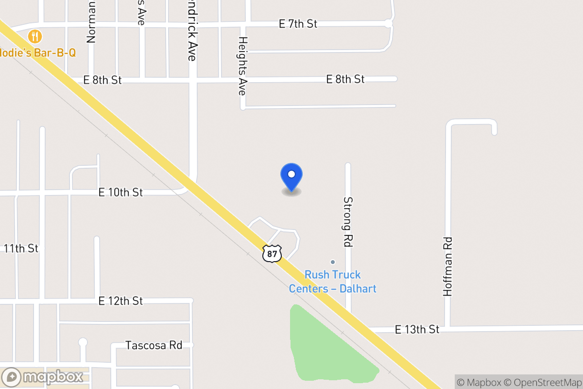 Map of 105  Circle Dr, Dalhart, Tx 79022, Dalhart