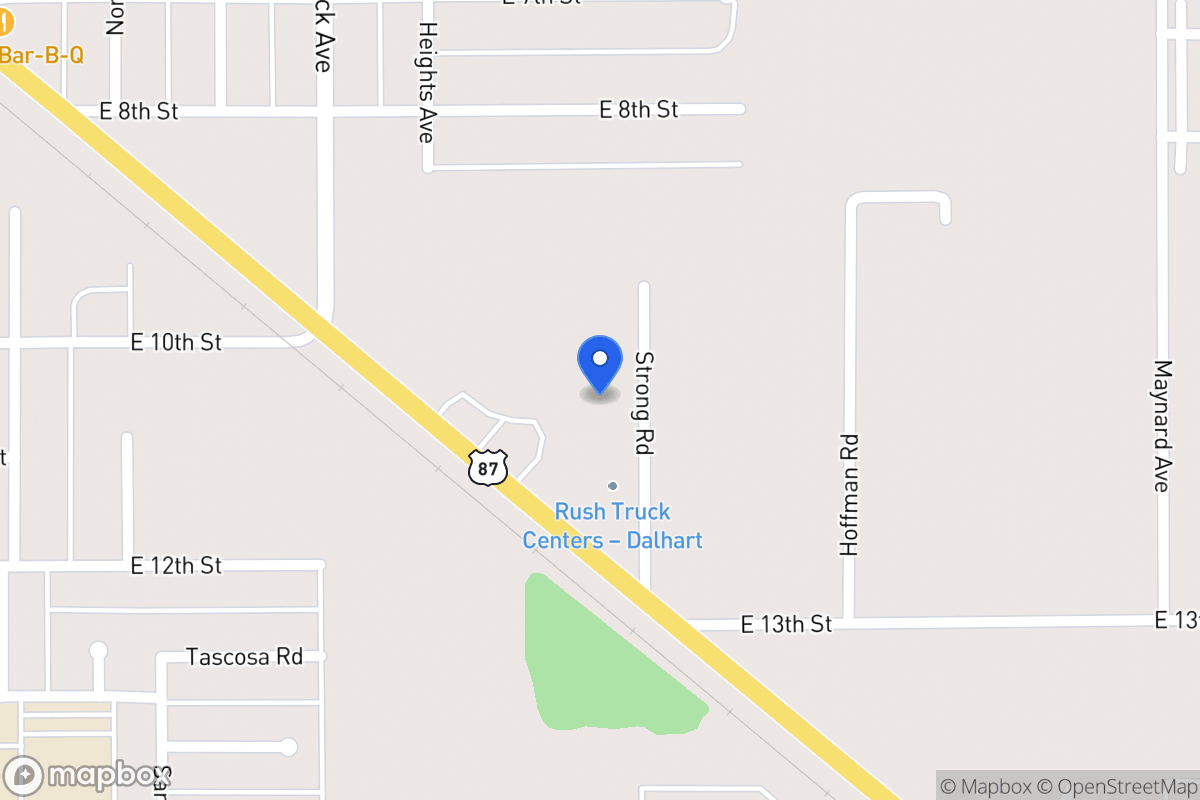 Map of 1117  Hwy 87 S , Dalhart, Tx 79022, Dalhart