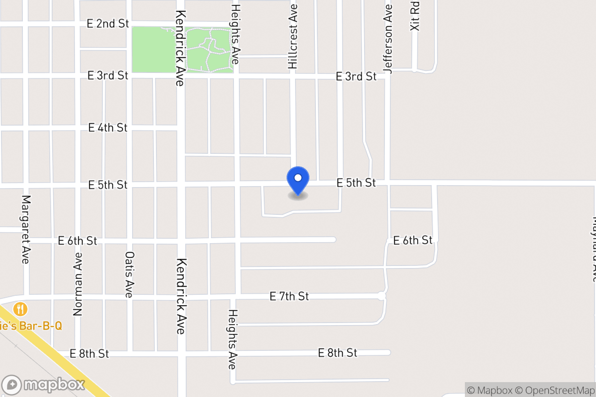 Map of 1504 E 5th St, Dalhart, Tx 79022, Dalhart