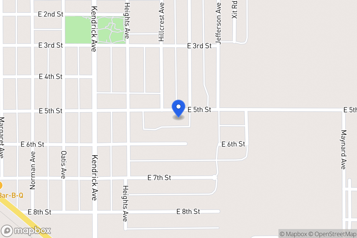 Map of 1510 E 5th St, Dalhart, Tx 79022, Dalhart