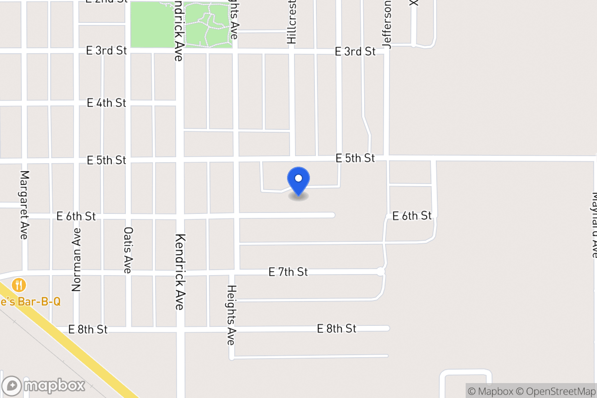 Map of 1505 E 6th St, Dalhart, Tx 79022, Dalhart