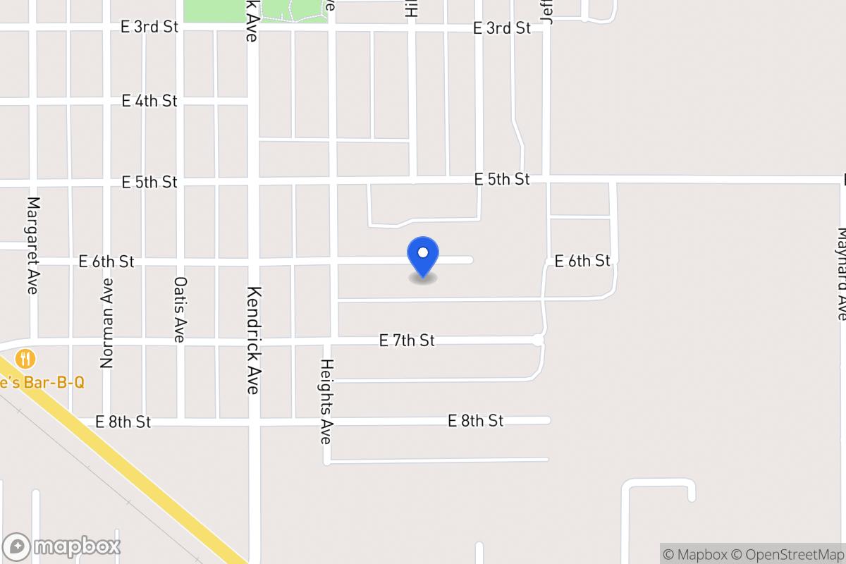Map of 1506 E 6th St, Dalhart, Tx 79022, Dalhart