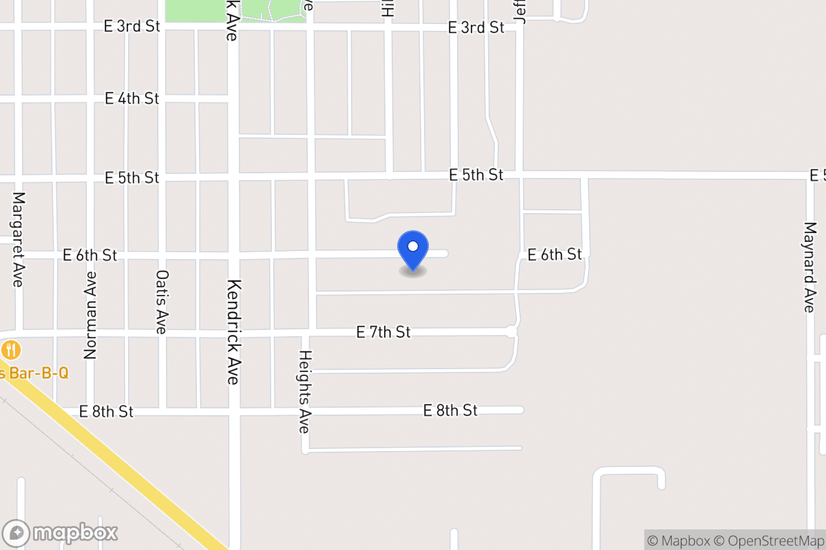 Map of 1510 E 6th St, Dalhart, Tx 79022, Dalhart