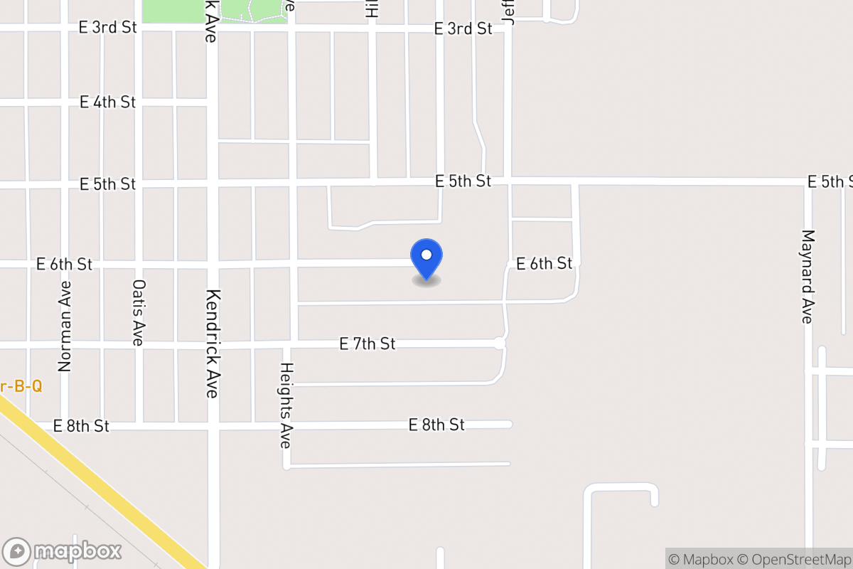 Map of 1518 E 6th St, Dalhart, Tx 79022, Dalhart