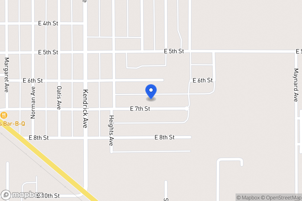 Map of 1507 E 7th St, Dalhart, Tx 79022, Dalhart