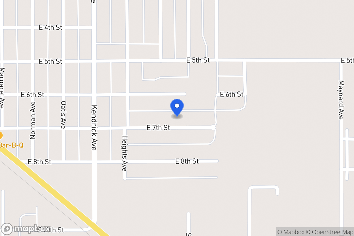 Map of 1509 E 7th St, Dalhart, Tx 79022, Dalhart