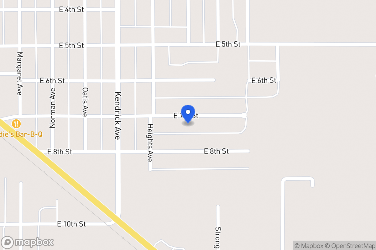 Map of 1502 E 7th St, Dalhart, Tx 79022, Dalhart