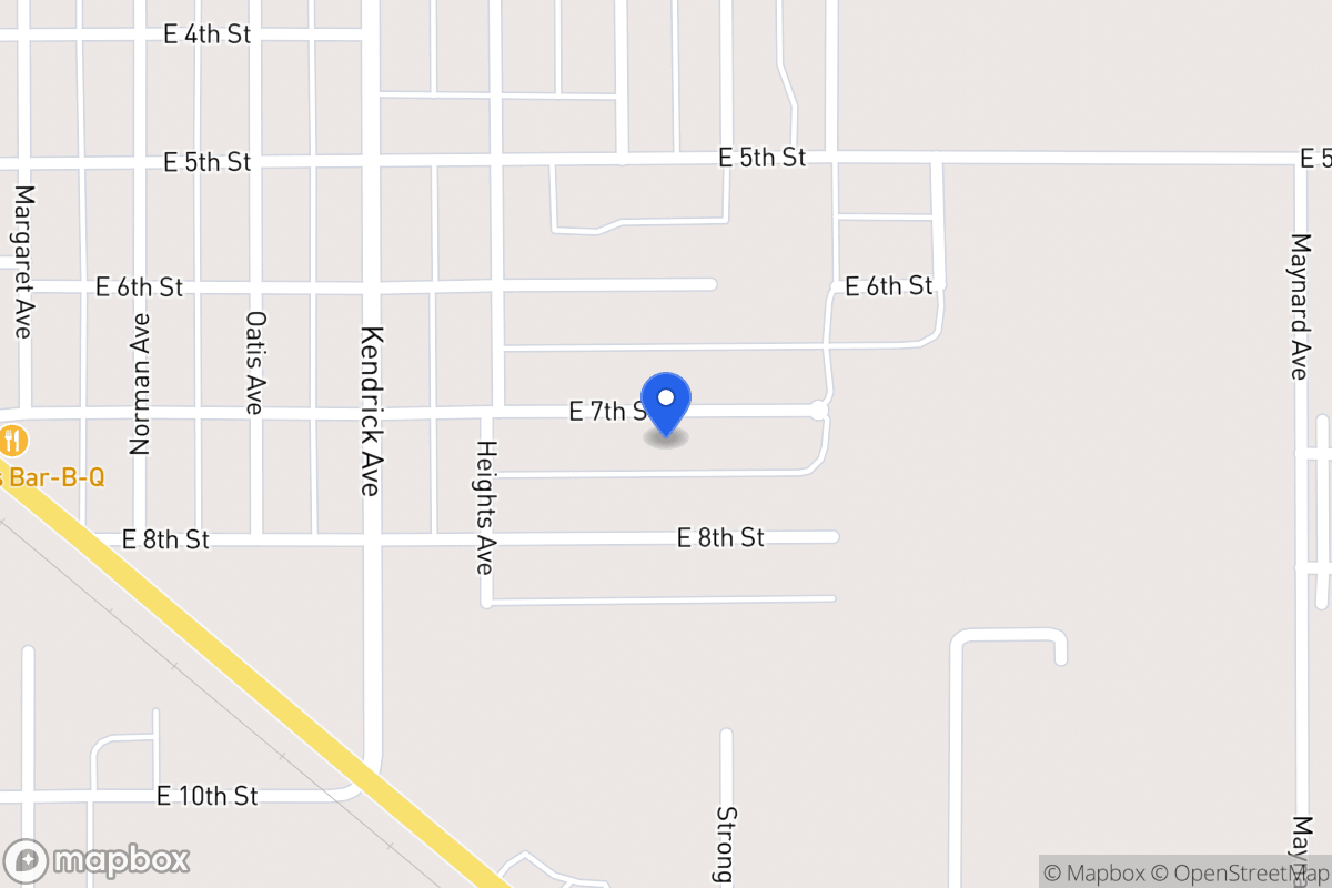 Map of 1508 E 7th St, Dalhart, Tx 79022, Dalhart