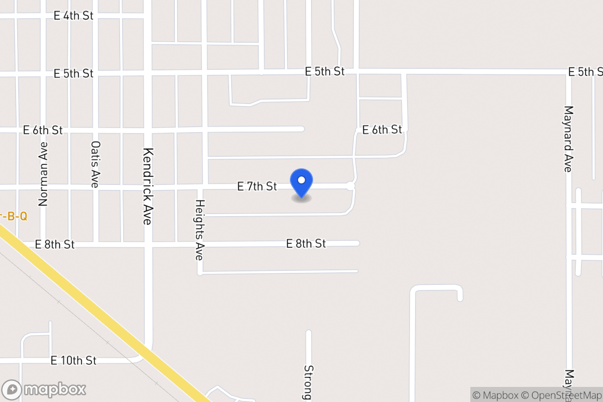 Map of 1514 E 7th St, Dalhart, Tx 79022, Dalhart