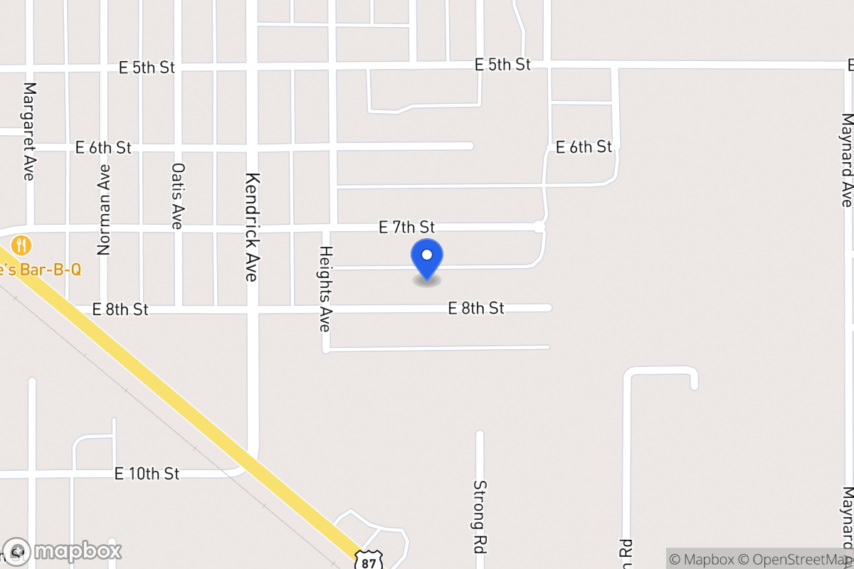 Map of 1505 E 8th St, Dalhart, Tx 79022, Dalhart