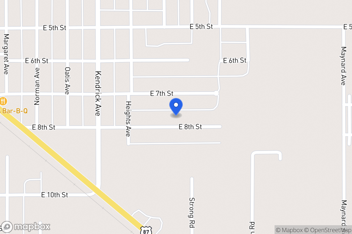 Map of 1509 E 8th St, Dalhart, Tx 79022, Dalhart