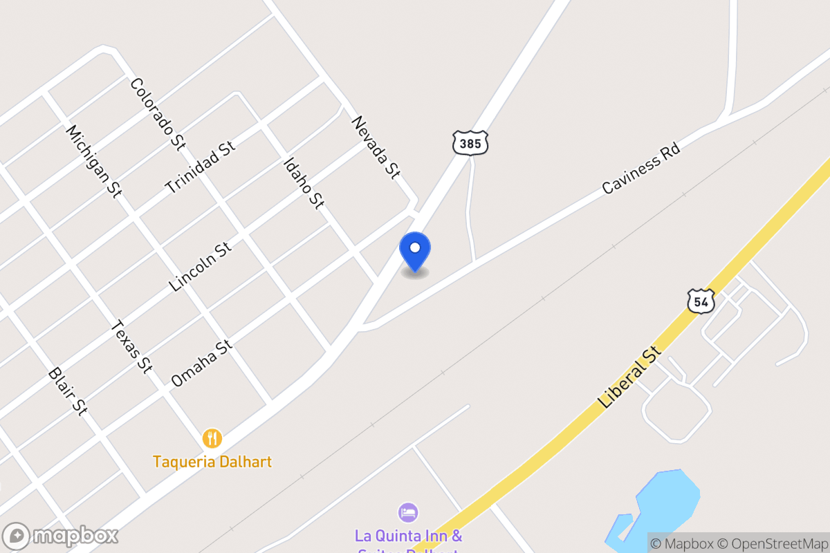 Map of Hwy  385 N , Dalhart, Tx 79022, Dalhart