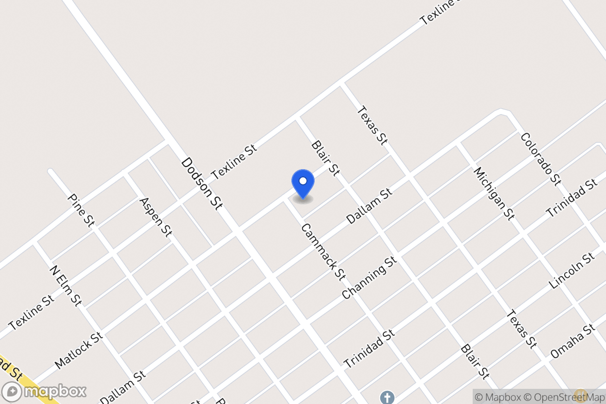 Map of 1102  Matlock St, Dalhart, Tx 79022, Dalhart