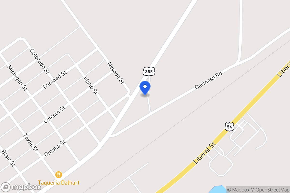 Map of 1700  Chicago St, Dalhart, Tx 79022, Dalhart