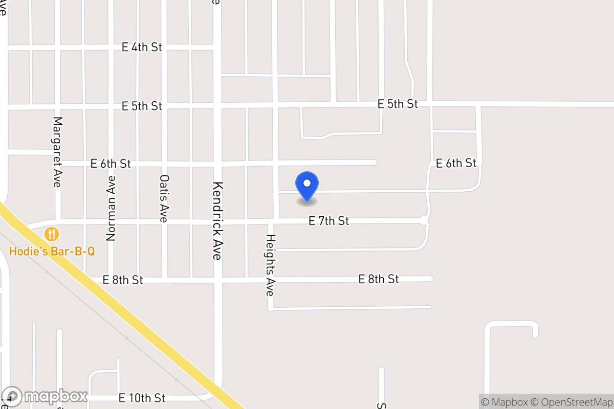 Map of 1413 E 7th St, Dalhart, Tx 79022, Dalhart