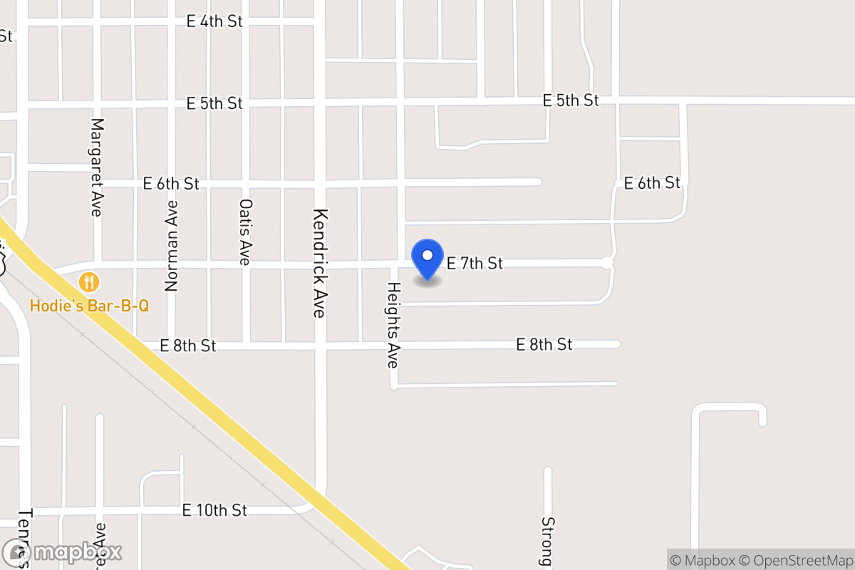 Map of 1408 E 7th St, Dalhart, Tx 79022, Dalhart