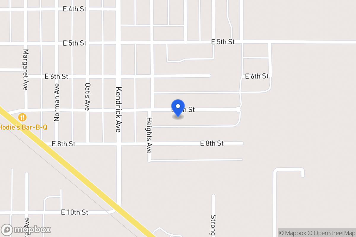 Map of 1416 E 7th St, Dalhart, Tx 79022, Dalhart