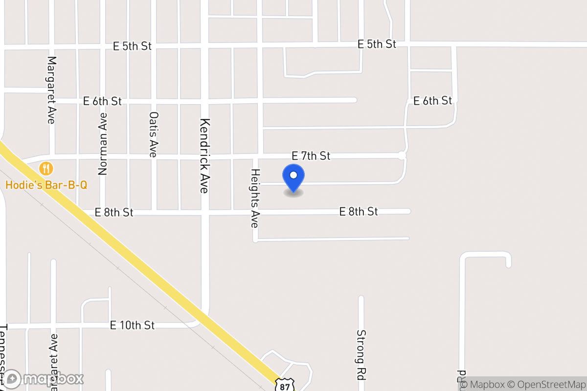 Map of 1413 E 8th St, Dalhart, Tx 79022, Dalhart