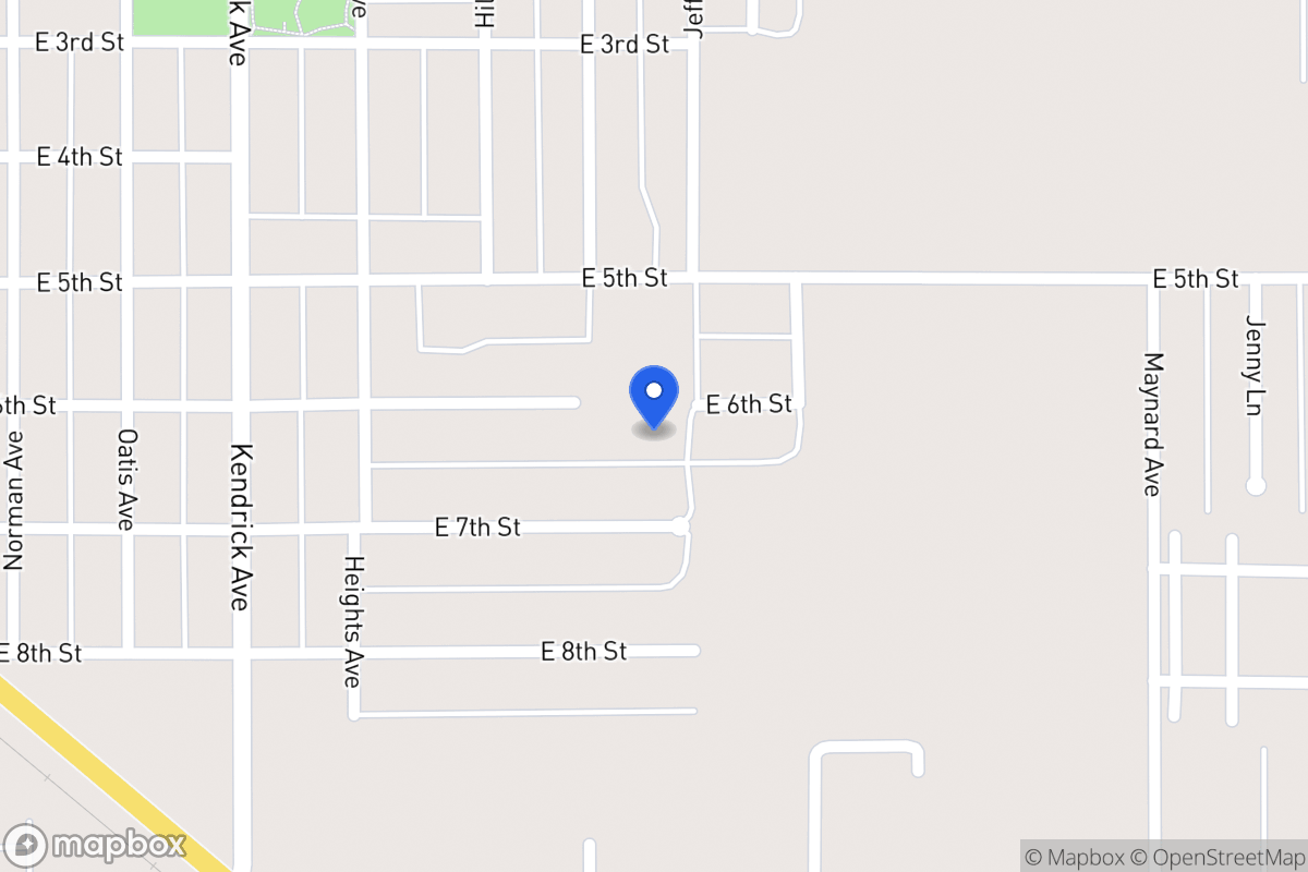 Map of 1614 E 6th St, Dalhart, Tx 79022, Dalhart