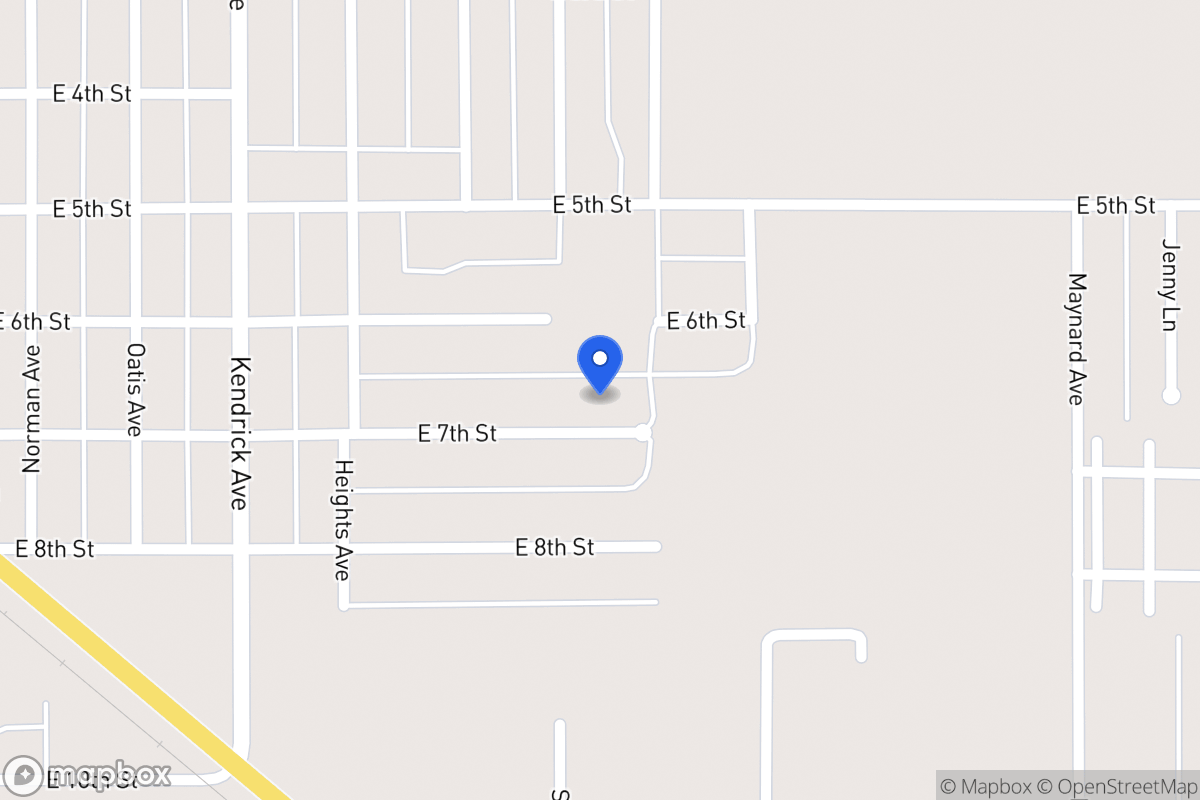 Map of 1609 E 7th St, Dalhart, Tx 79022, Dalhart