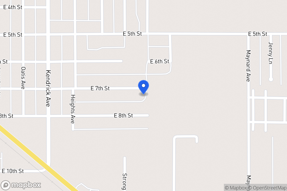 Map of 1618 E 7th St, Dalhart, Tx 79022, Dalhart