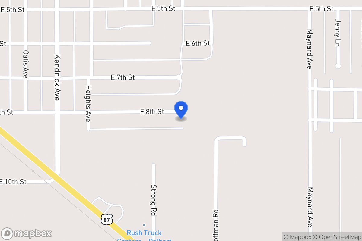 Map of 1618 E 8th St, Dalhart, Tx 79022, Dalhart