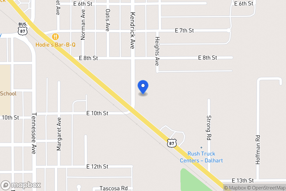 Map of 1003  Hwy 87 S , Dalhart, Tx 79022, Dalhart