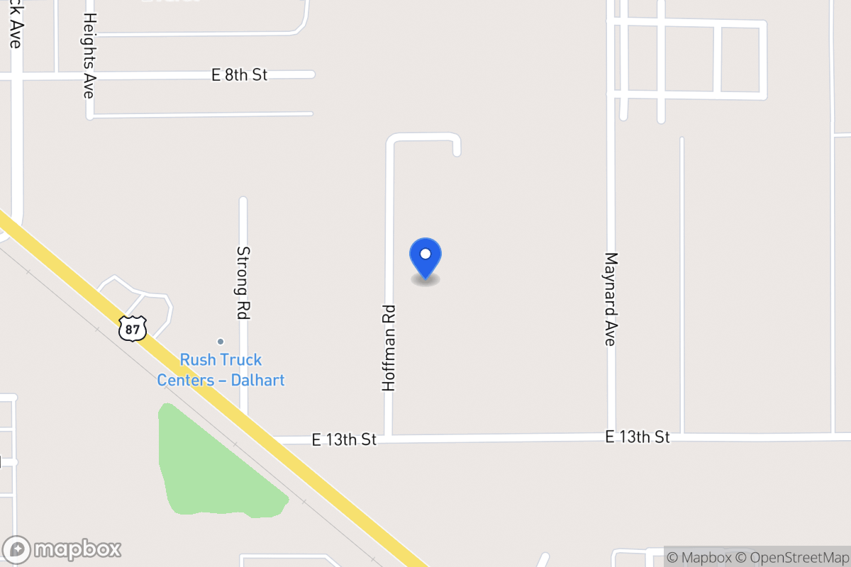 Map of 1103  Hoffman Rd, Dalhart, Tx 79022, Dalhart