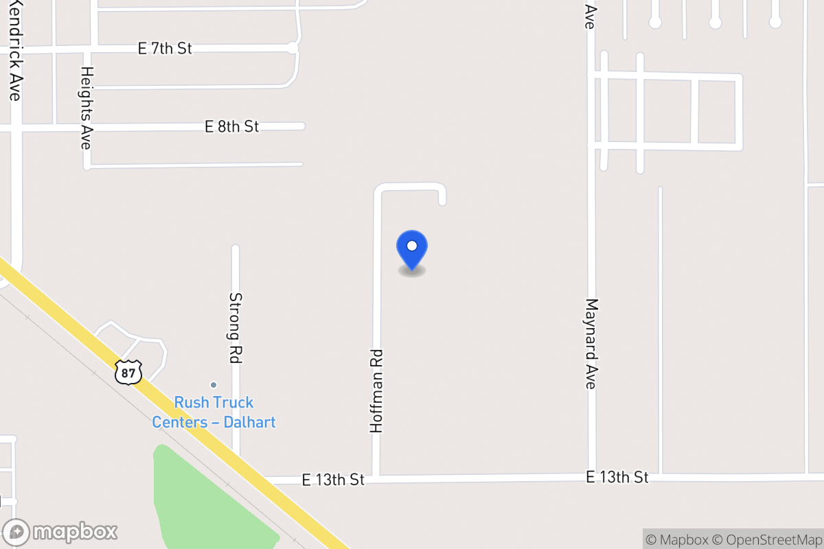 Map of 1101  Hoffman Rd, Dalhart, Tx 79022, Dalhart