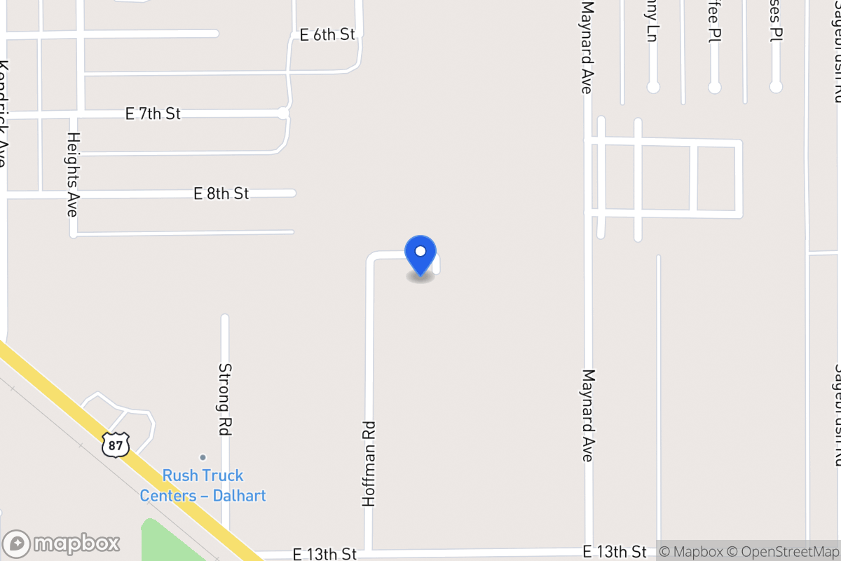 Map of 901  Hoffman Rd, Dalhart, Tx 79022, Dalhart