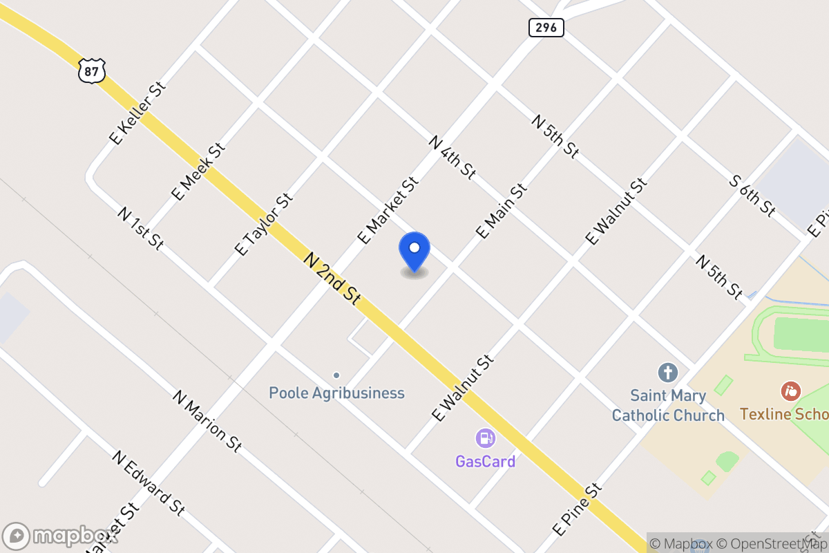 Map of , Texline, Tx 79087, Texline