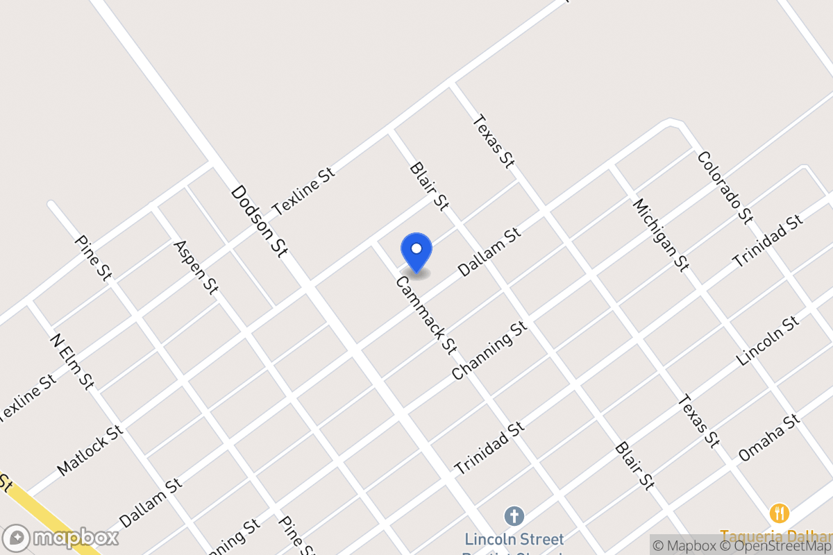 Map of 1101  Dallam St, Dalhart, Tx 79022, Dalhart