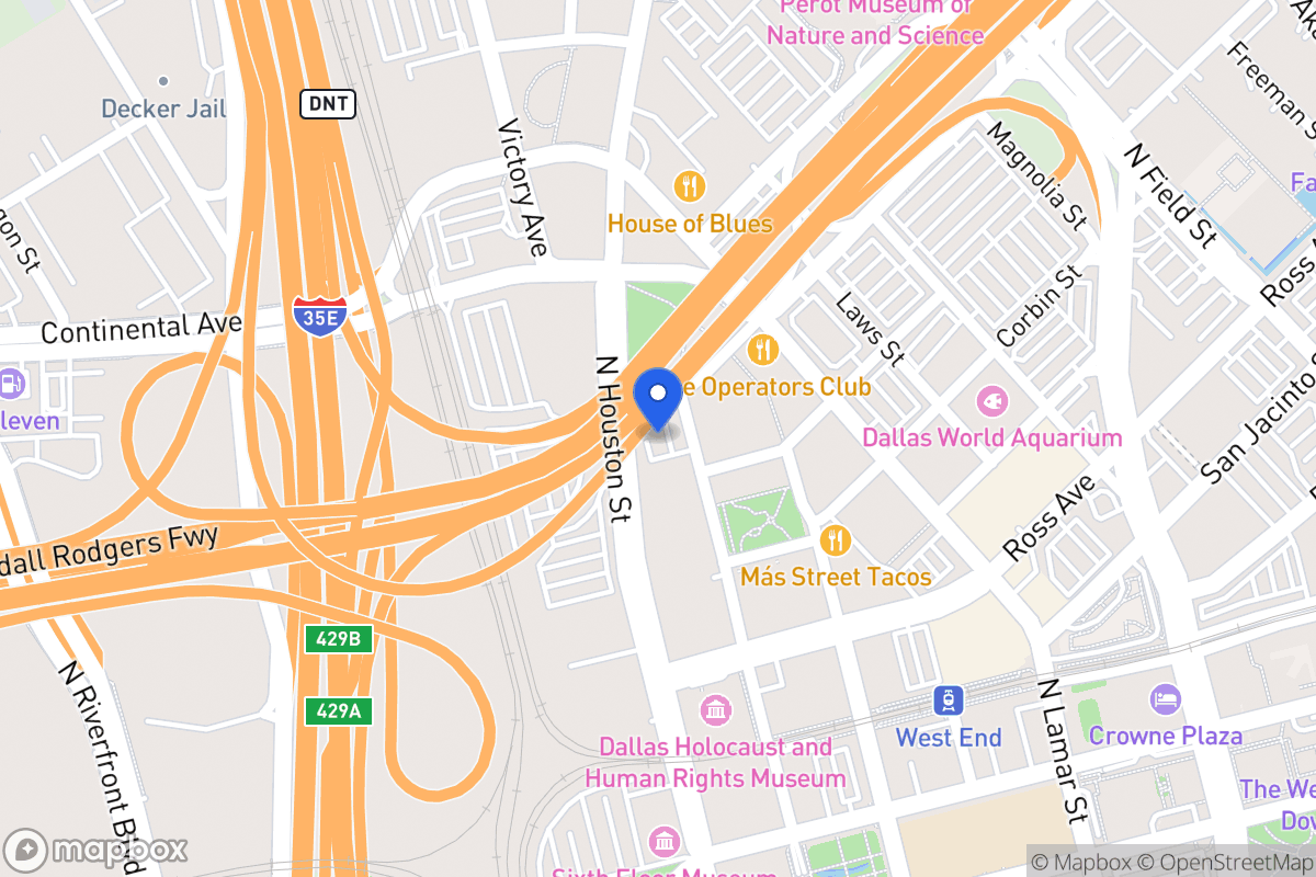 Map of 1951 N Record St
