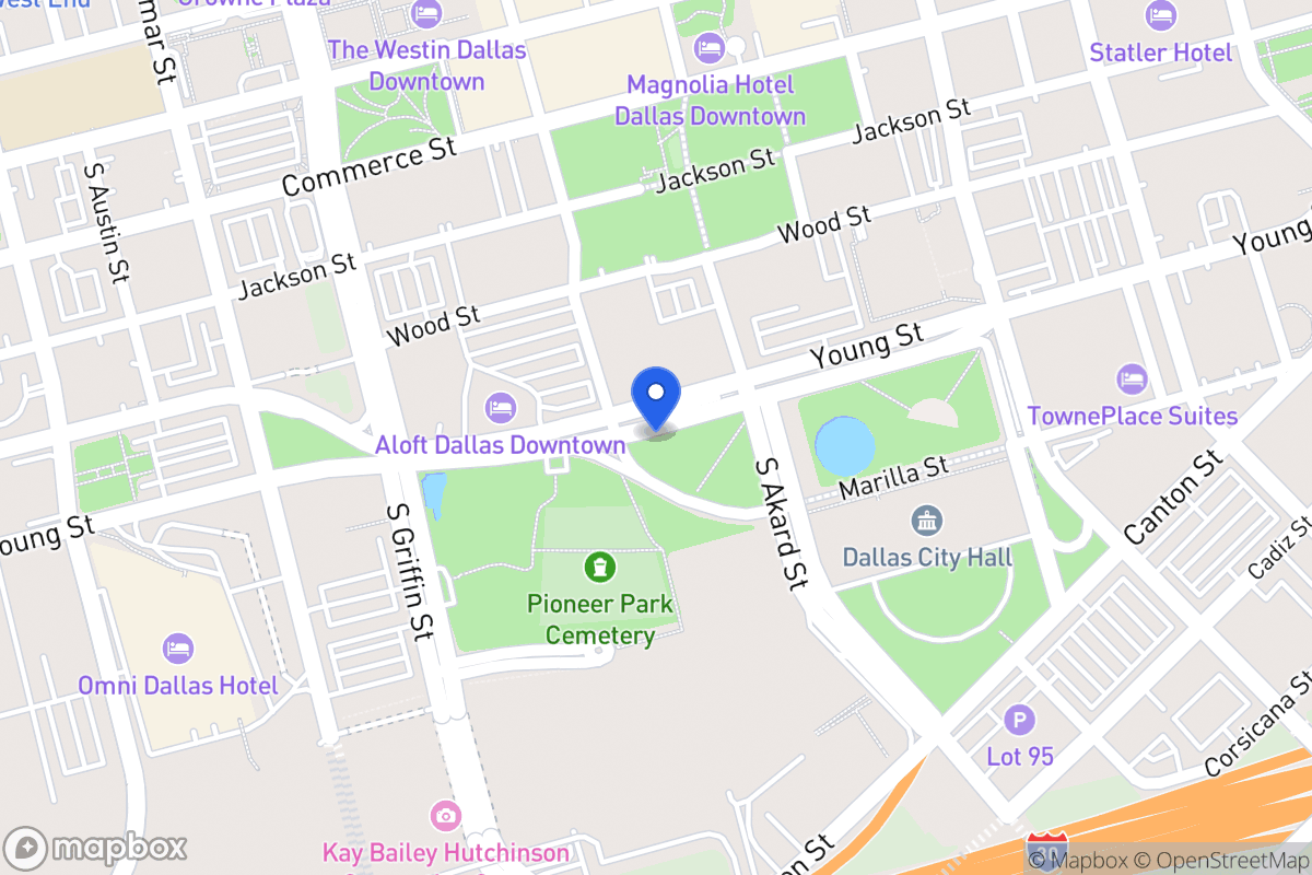 Map of 1304 Young St
