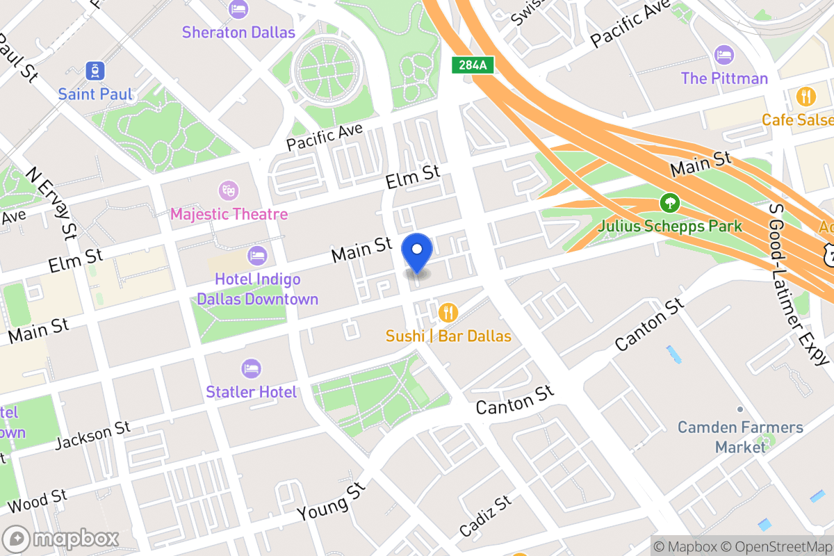 Map of ,, Tx